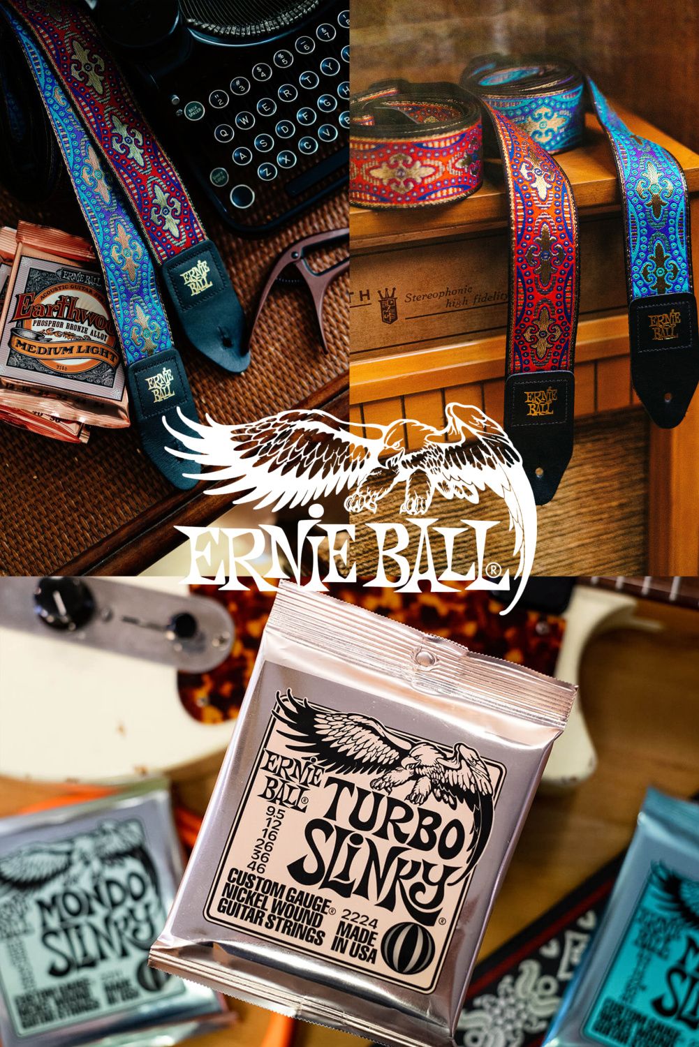 Ernie Ball в Muzik Room | История бренда, продукция