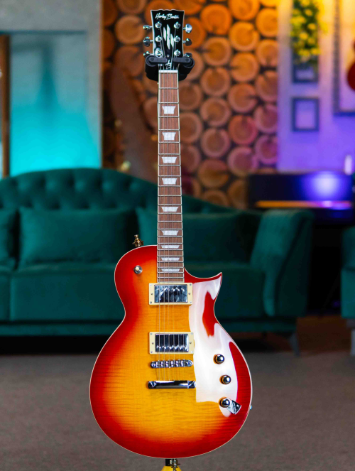 Harley Benton SC-Custom II Honey Burst Flame