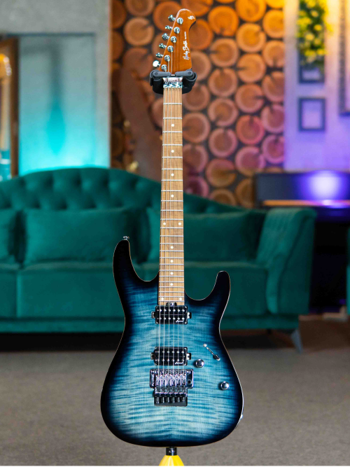 Harley Benton Fusion-III HH FR Roasted FBLB