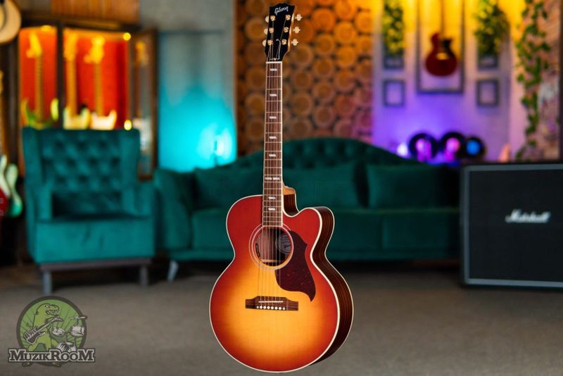 Gibson Parlor Rosewood EC Rosewood Burst