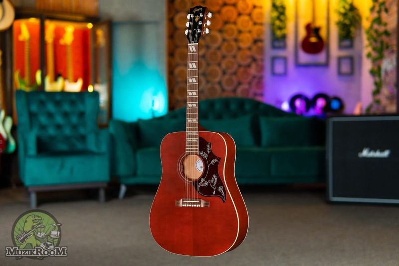 Gibson Hummingbird Special Satin Wine Red