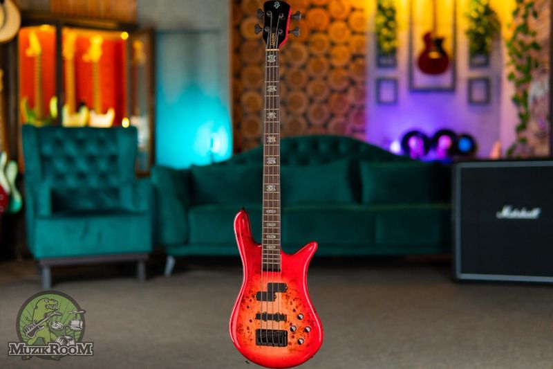 Spector Euro 4 CST Natural Red Burst
