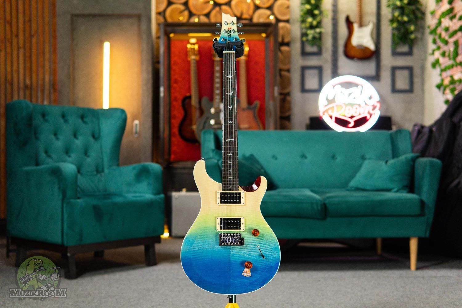 Eart Guitars EGPR-100E Blue Faded