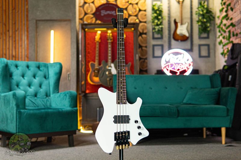 Eart guitars BW-4 Solid White