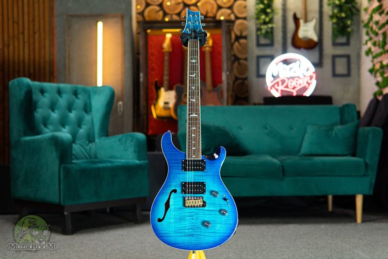 PRS SE Custom 24 Semi-Hollow Lake Blue