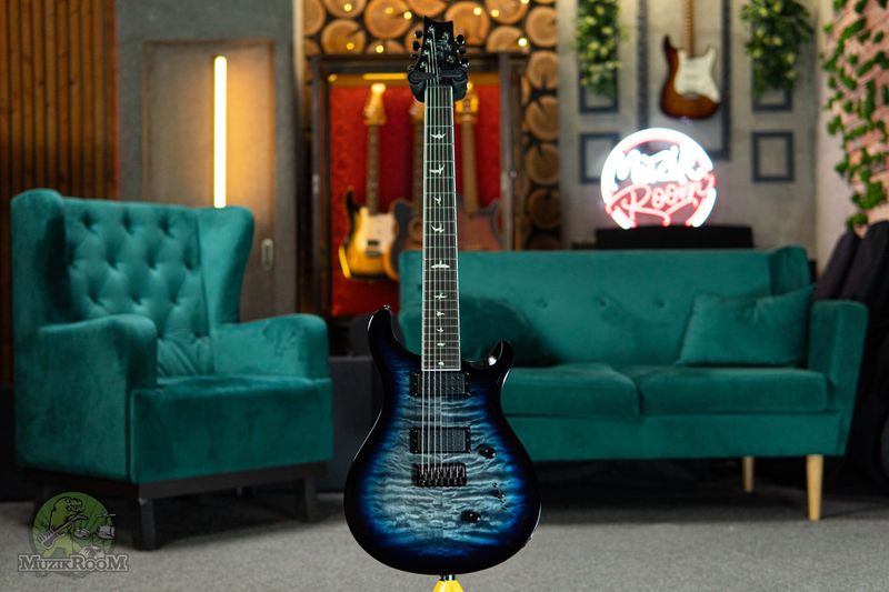 PRS SE Mark Holcomb SVN Holcomb Blue Burst