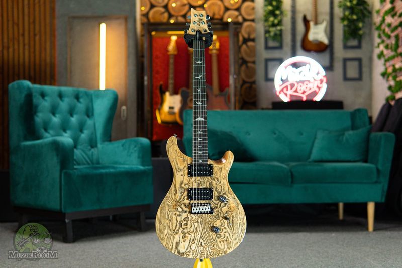 PRS SE Exotic Custom 24 Burled Ash LTD Natural