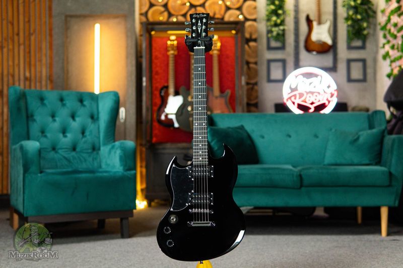 Harley Benton DC-200LH BK Student Series