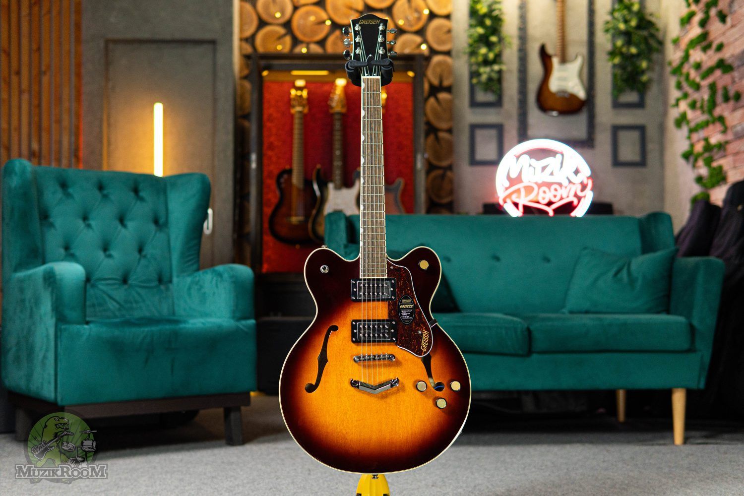 Gretsch G2622 Streamliner Center Block Double-Cut V-Stoptail Forge Glow