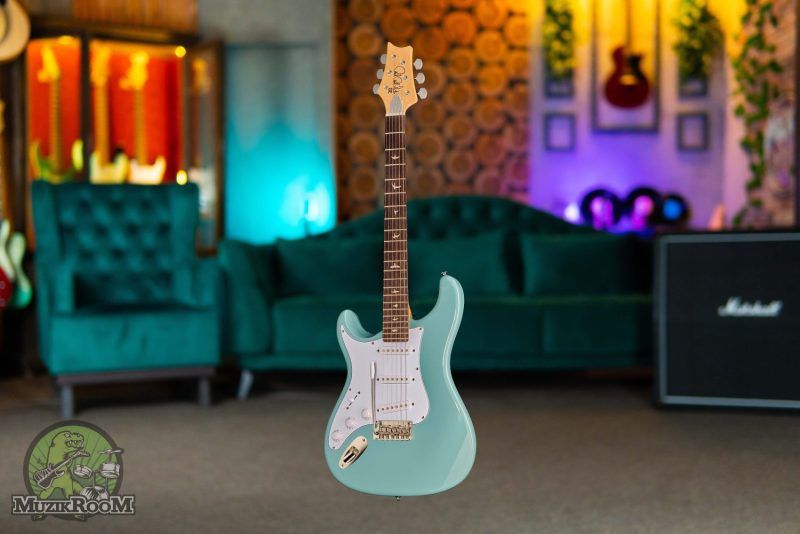 PRS SE Silver Sky Stone Blue LH