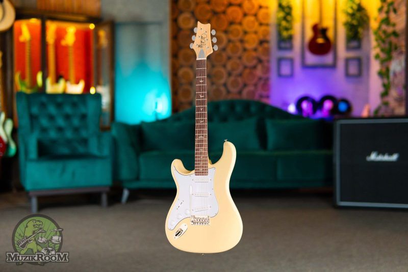 PRS SE Silver Sky Moon White LH