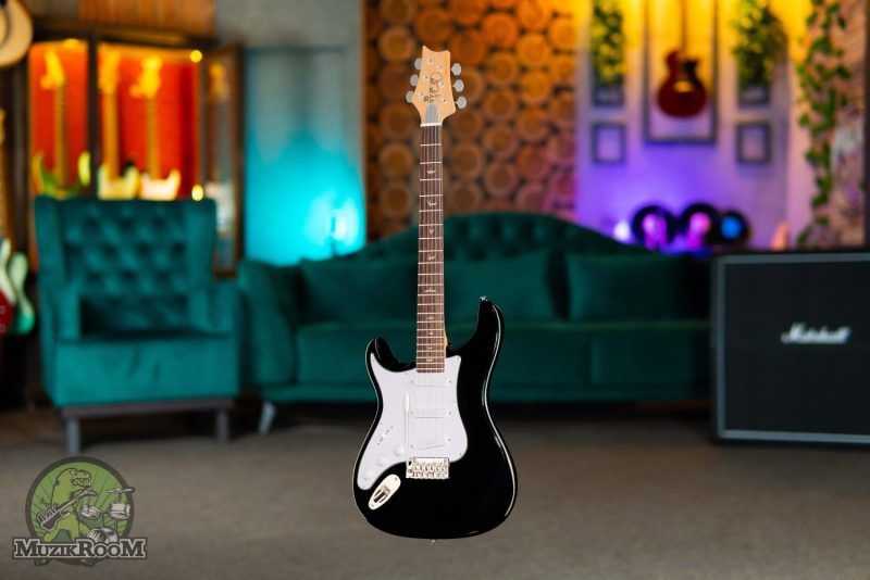 PRS SE Silver Sky Piano Black LH