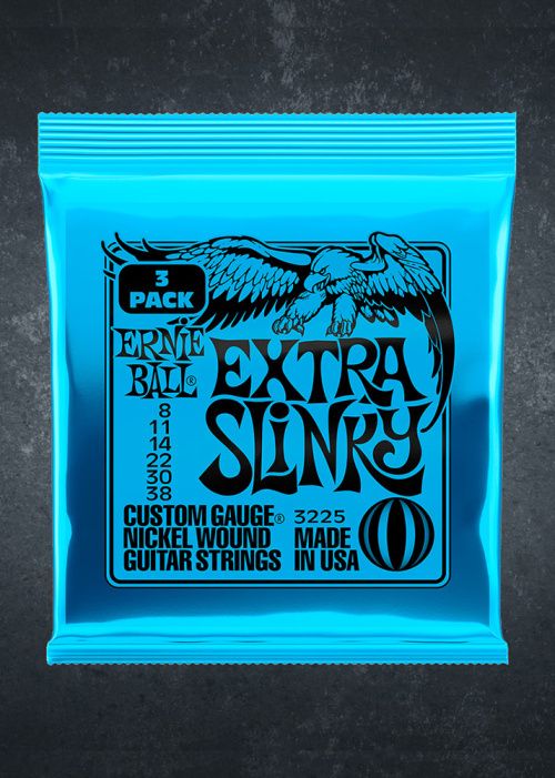 Ernie Ball 3225 Extra Slinky 3-pack