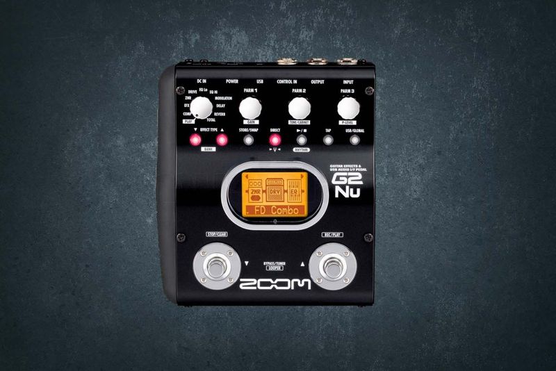ZOOM g2nu, гитарный процессор