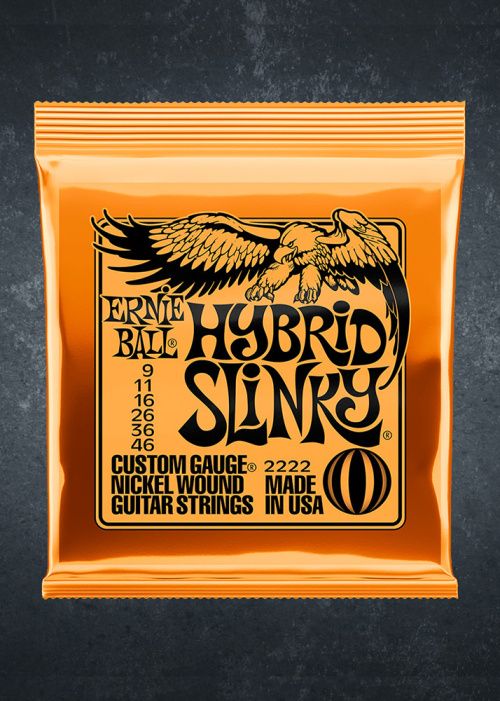 Ernie Ball 2222 9-46 Hybrid Slinky Nickel Plated