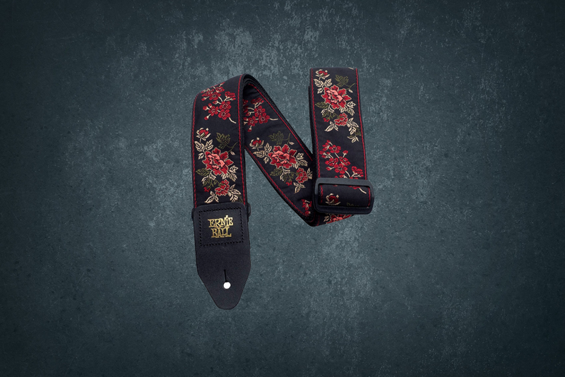 ERNIE BALL 4142 Jacquard Red Rose