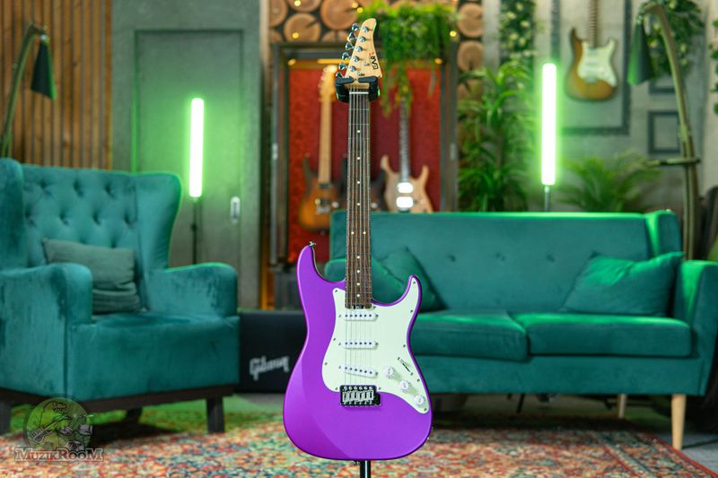 Eart Guitar YMX-SG3 Metal Purple