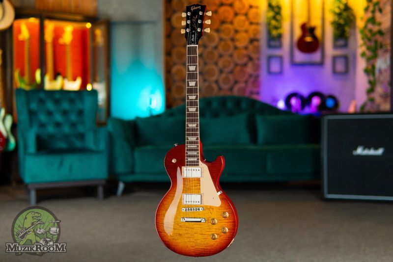 Gibson Les Paul Studio Figured Iced Tea