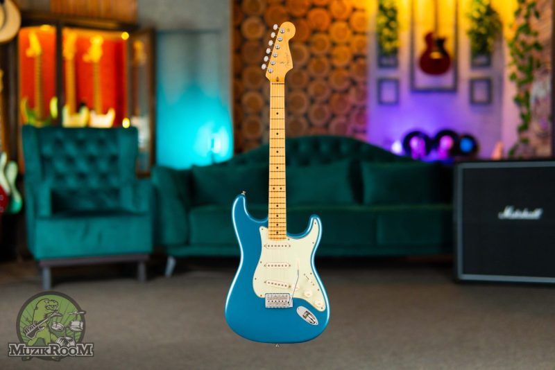 Fender American Professional Classic Stratocaster MN Faded Lake Placid Blue