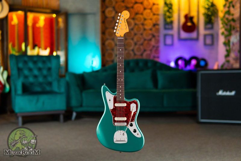 Fender American Professional Classic Jaguar RW Faded Sherwood Green Metallic