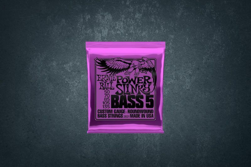 Ernie Ball 2821 Power Slinky Bass 5-Strings, 50-135