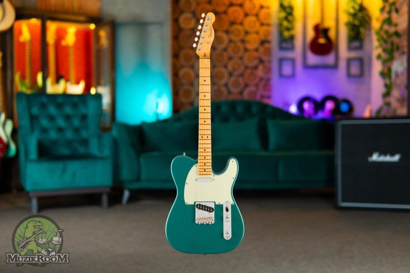 Fender American Professional Classic Telecaster MN Faded Sherwood Green Metallic