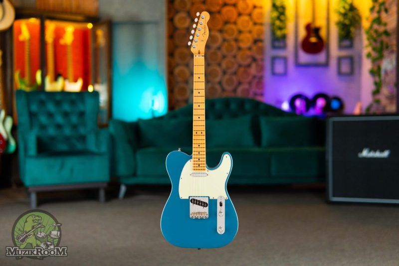 Fender American Professional Classic Telecaster MN Faded Lake Placid Blue