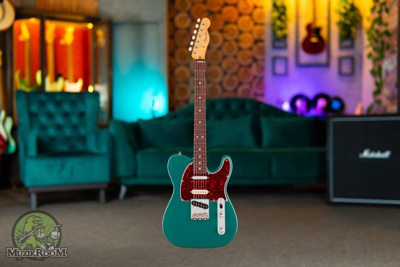 Fender American Professional Classic Telecaster SSS RW Faded Sherwood Green Metallic