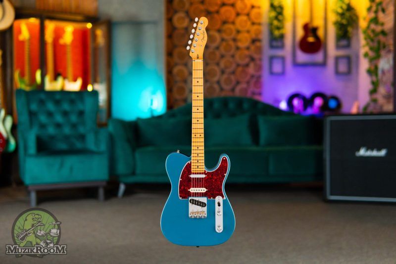 Fender American Professional Classic Telecaster SSS MN Faded Lake Placid Blue
