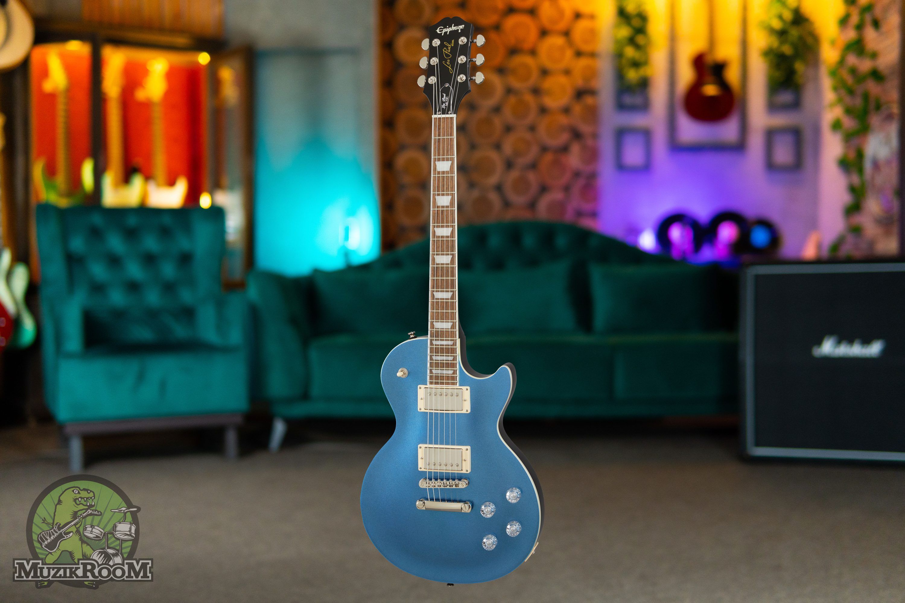 Epiphone Les Paul Muse Radio Blue