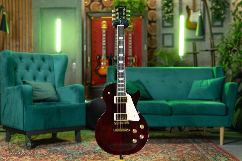 Gibson Les Paul Studio Gold Hardware Wine Red