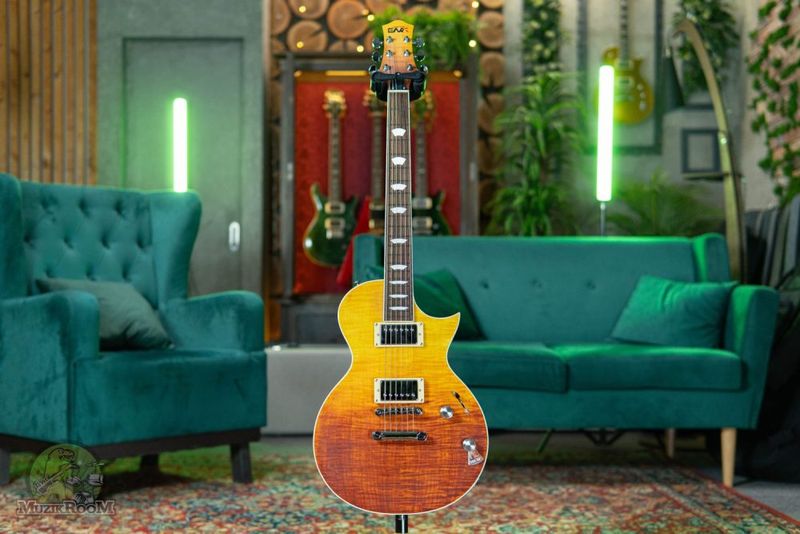 Eart Guitar EGLP-620 Red Faded