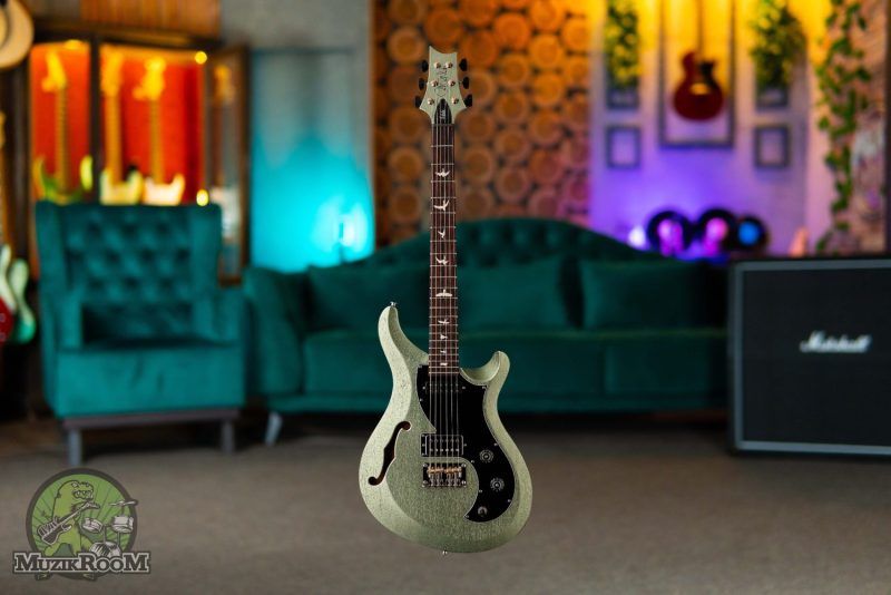 PRS S2 Vela Semi Hollow Satin Mavis Mint Metallic