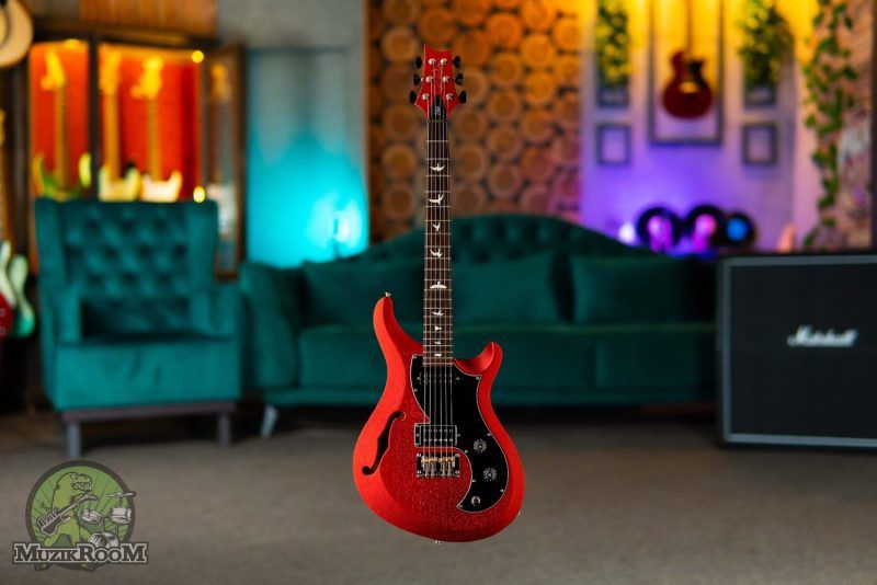PRS S2 Vela Semi Hollow Satin Red Apple Metallic
