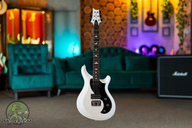 PRS S2 Vela Satin Pearl White