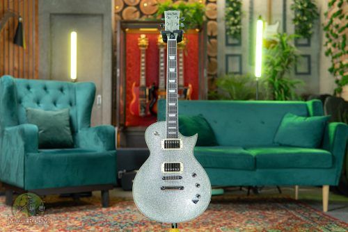 Harley Benton SC-Custom III Silver Sparkle