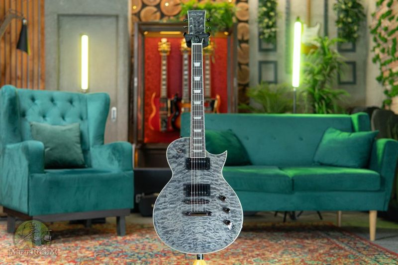 Harley Benton SC-Custom III Quilt Midnight