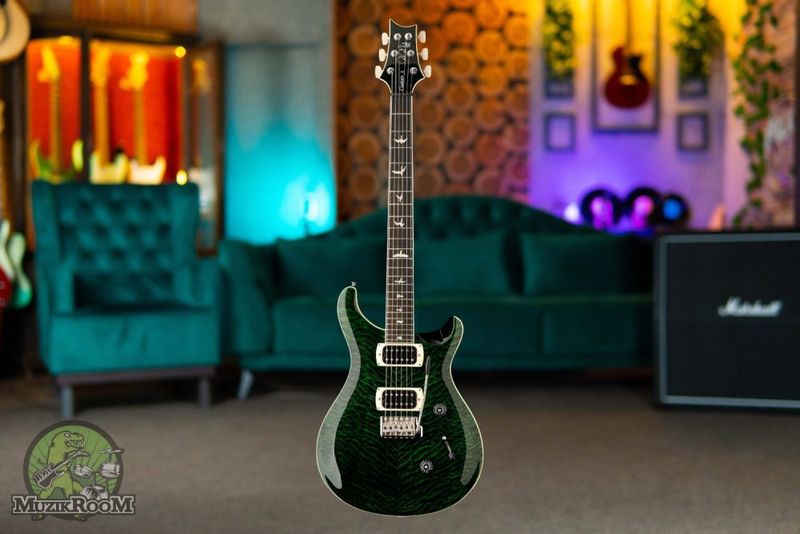 PRS SE Custom 24 Quilt Teal Black