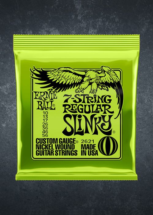 Ernie Ball 2621 10-56 Regular Slinky Guitar 7-Strings