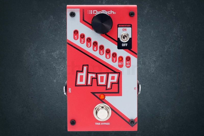 DigiTech The Drop Polyphonic Drop Tune, педаль-шифтер