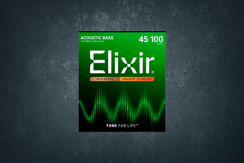 Elixir 14502 Acoustic Bass Light, 45-100