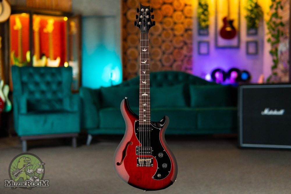 PRS S2 Vela Semi-Hollow Scarlet Sunburst