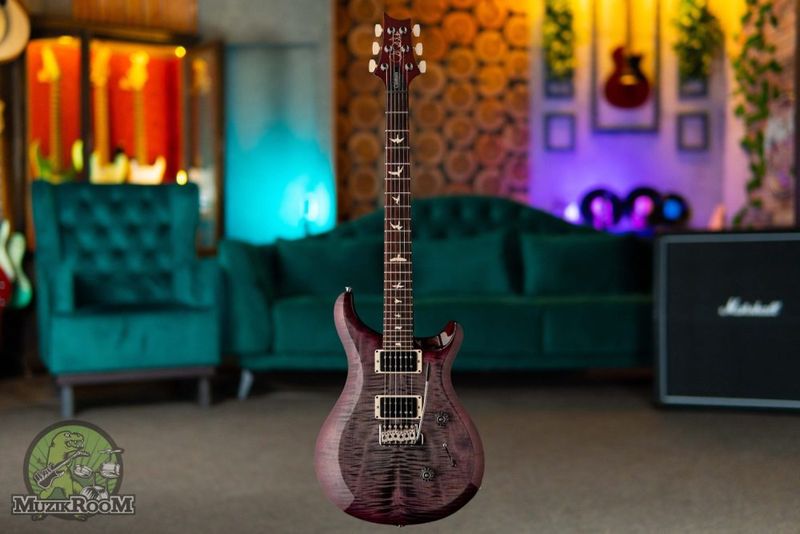 PRS S2 Custom 24 Faded Gray Black Purple Burst