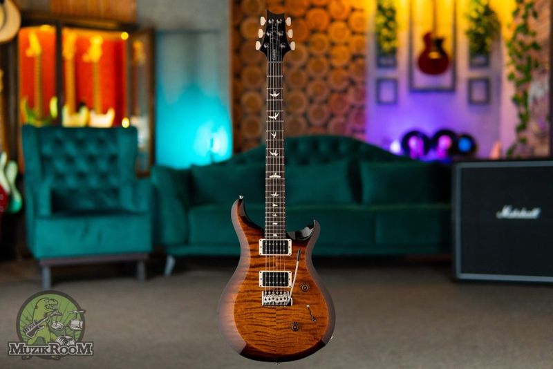 PRS S2 Custom 24 Black Amber
