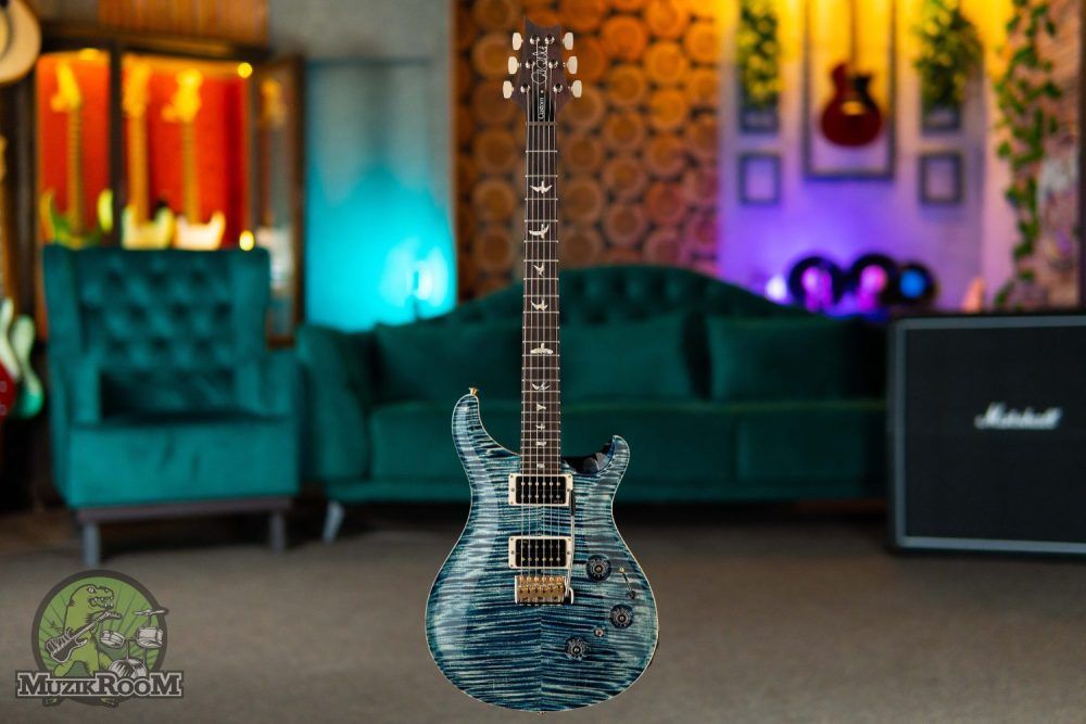 PRS Custom 24 Piezo Faded Whale Blue