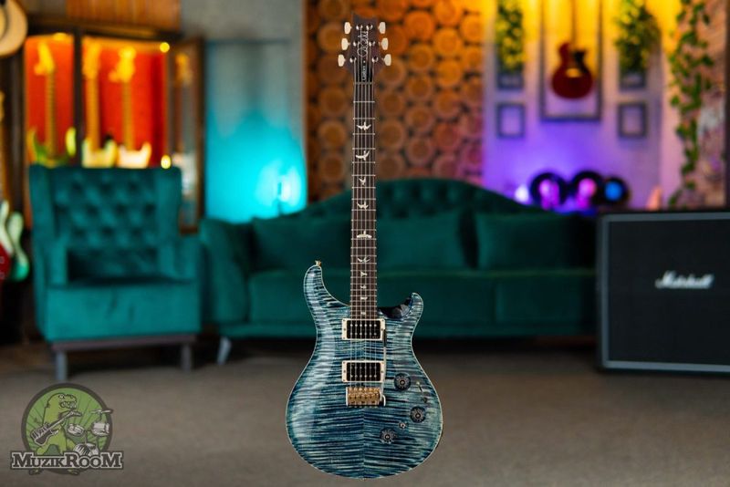 PRS Custom 24 Piezo Faded Whale Blue