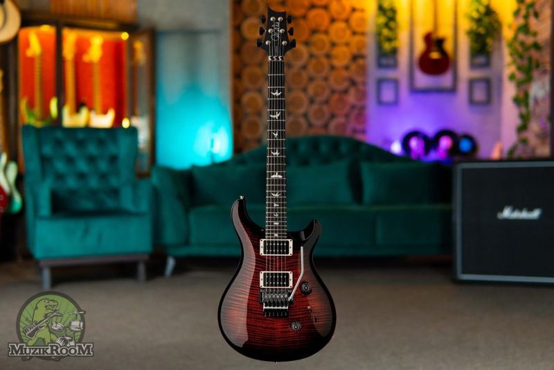PRS Custom 24 "Floyd" Fire Smokeburst