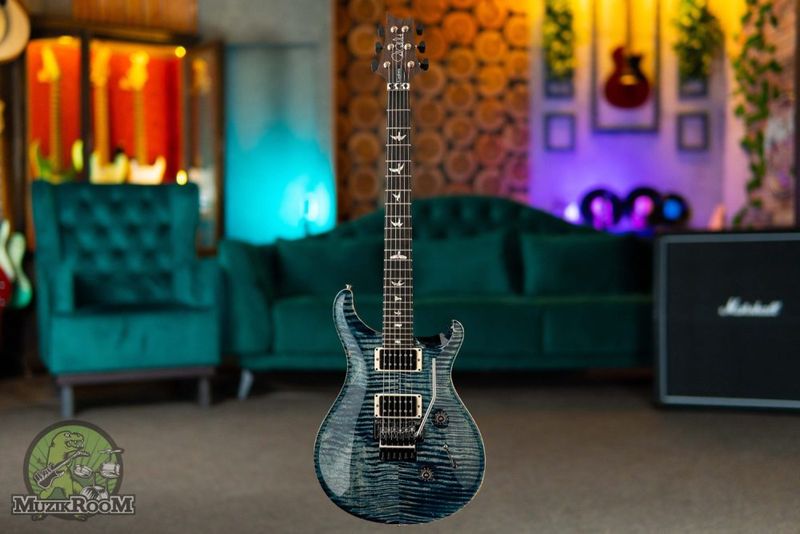 PRS Custom 24 "Floyd" Faded Whale Blue