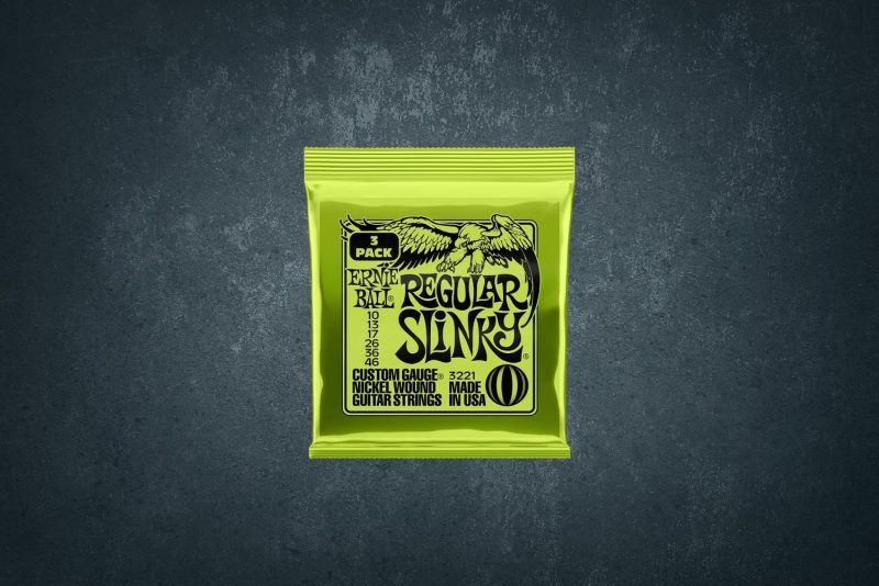 Ernie Ball 3221 10-46 Regular Slinky 3 Pack