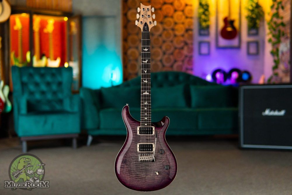 PRS CE 24 Faded Gray Black Purple Burst